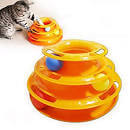 Pet CatS Toy Three Levels Tower Tracks Disc