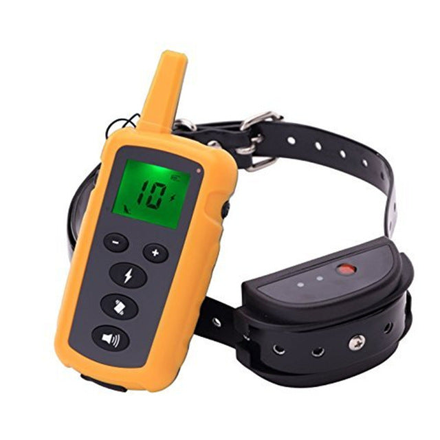 Electric Dog Training Collar Pet Remote Control  Rechargeable with LCD Display
